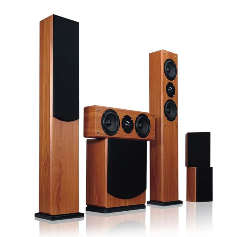 Home Cinema With Wireless Rear Speakers - 5.1ch Home Theater Speaker System with