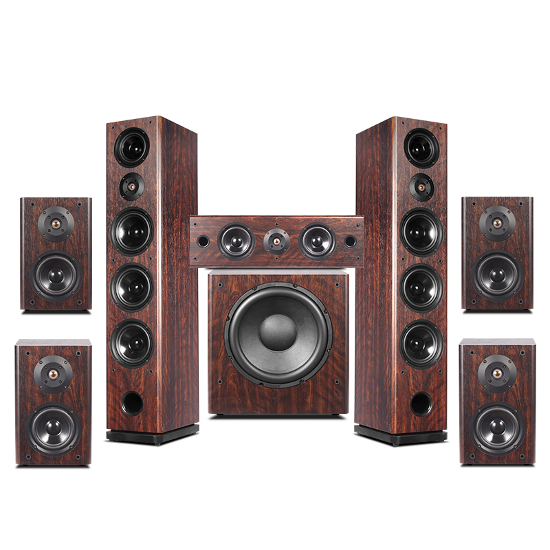 Home Cinema With Wireless Rear Speakers - 7.1 Floor-standing Home Theater System Surround