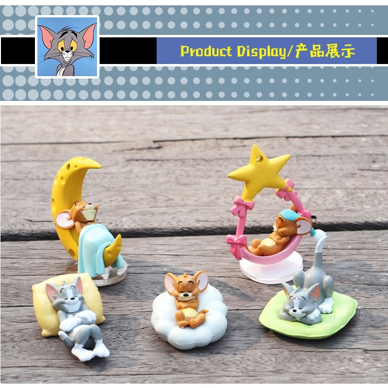 Jerry Home Cinema - Mini Figures Set Cartoon Collectible Toys