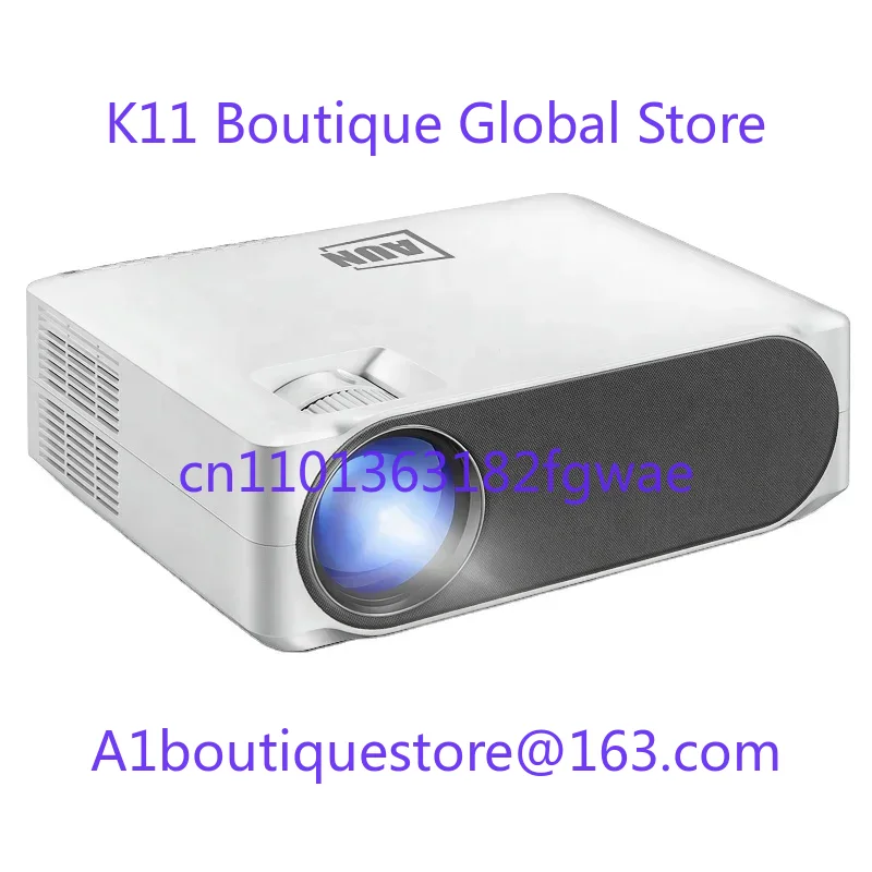 Home Cinema Diy - AUN Full HD Android Projector AKEY6S,