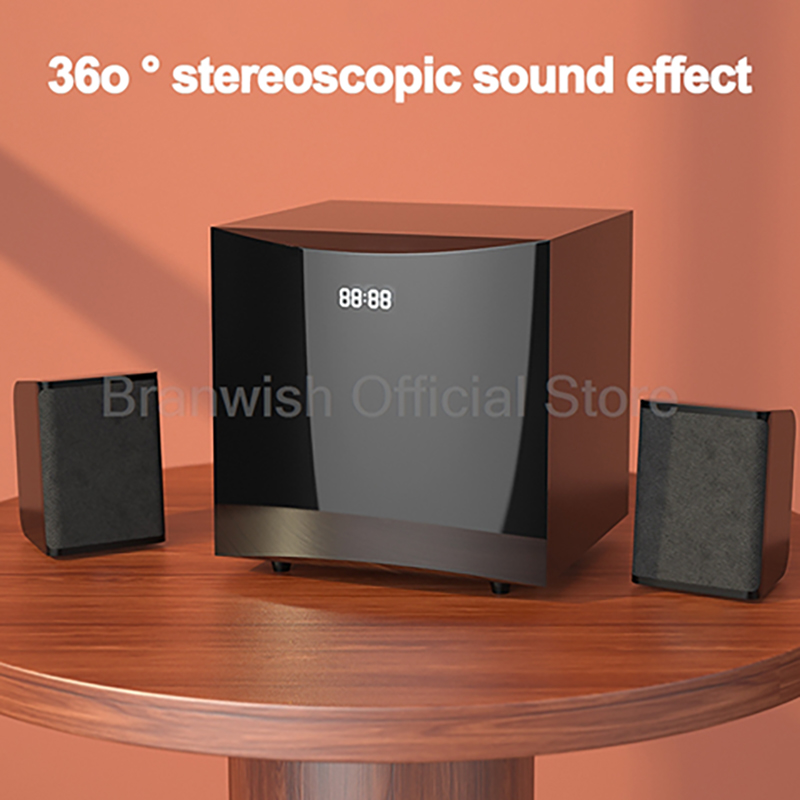 Home Cinema With Wireless Rear Speakers - 2.1 Sound Box Amplifier 31W High