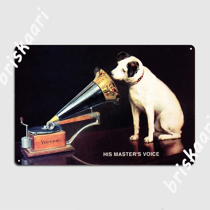 Home Cinema Logo - Rca Victor His Masters Voice Metal