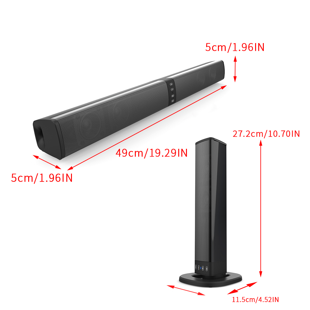 Powerful Soundbar Sound Radio  - Home Cinema With Wireless Rear Speakers review and price