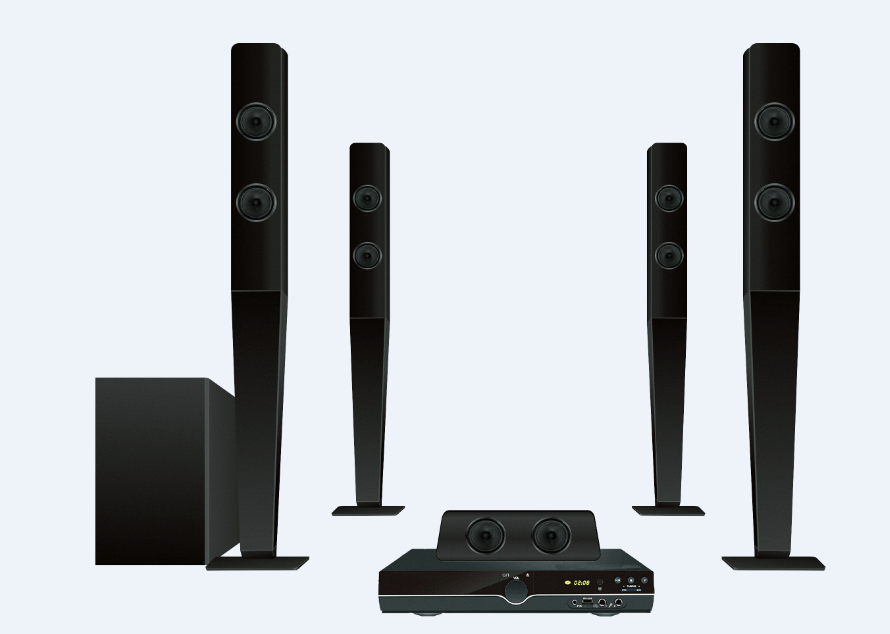 2025 Newest 5.1ch Speakers Hom - Home Cinema With Wireless Rear Speakers review and price