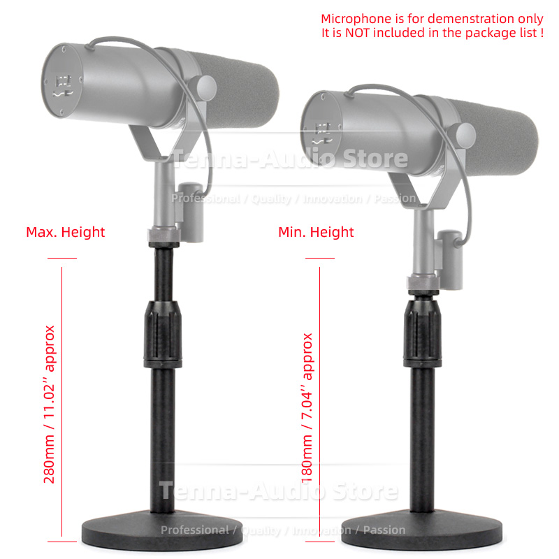 Desktop Mic Boom Rack Mount Co - Shure Mic Sm7B review and price