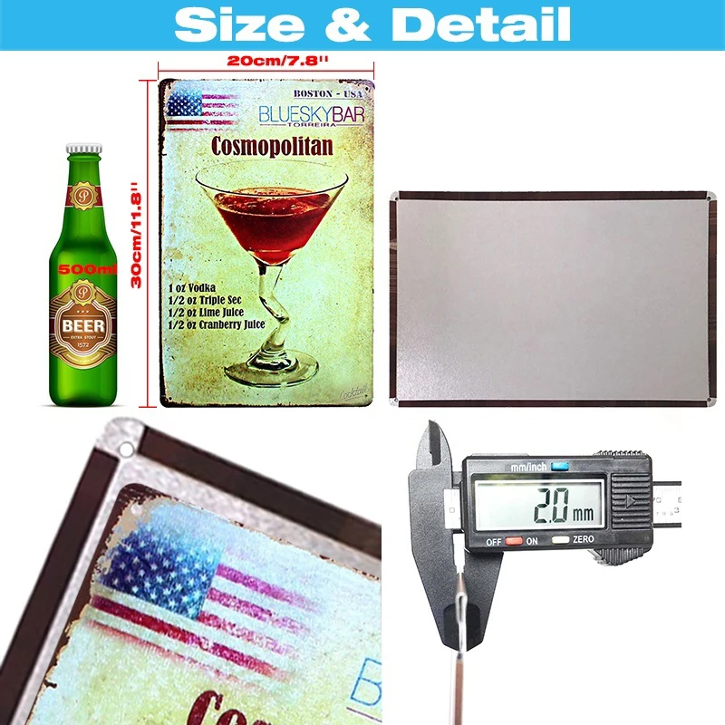 Panzer Tiger Stop Metal Plaque - Home Cinema Logo review and price