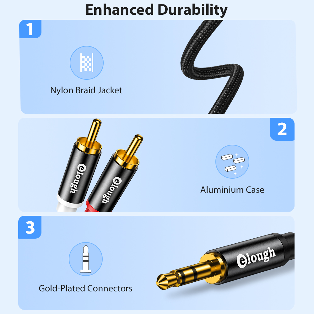 Elough RCA Cable AUX RCA Speak - Home Cinema Marantz review and price