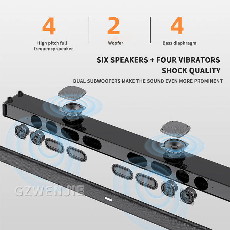 Home Theater Echo Wall TV Soun - Home Cinema With Wireless Rear Speakers review and price