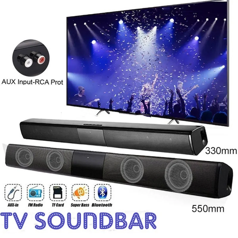 40W High Power Soundbar for TV - Home Cinema With Wireless Rear Speakers review and price