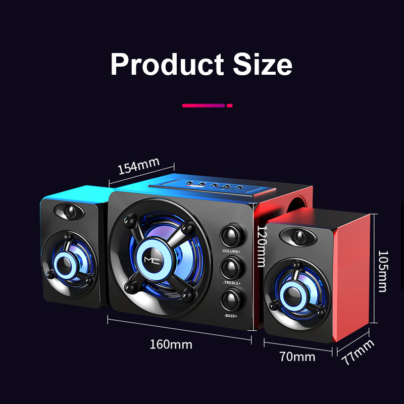 HIFI 3D Stereo Alto-falantes C - Home Cinema With Wireless Rear Speakers review and price