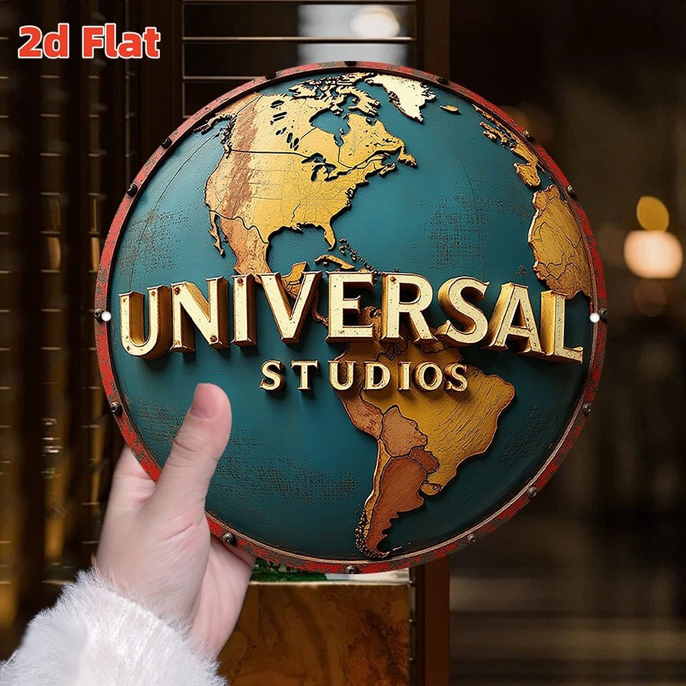 Vintage Hollywood Metal Wall S - Home Cinema Logo review and price